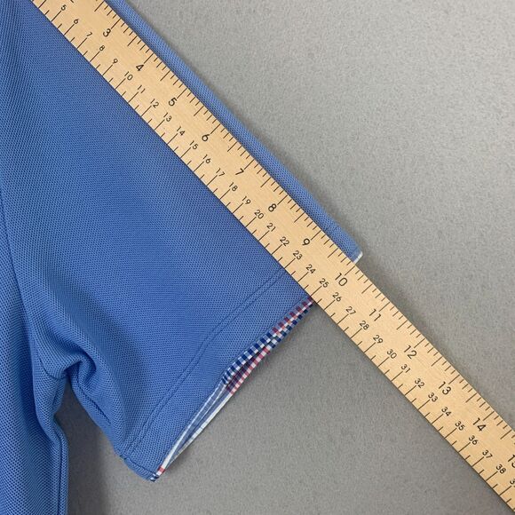 Tommy Bahama IslandZone Blue Polo Shirt Men’s Medium Performance Golf Casual - Picture 7 of 8